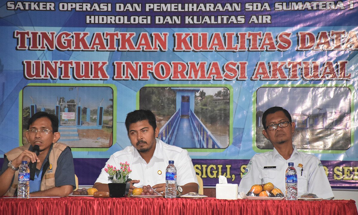 Pelatihan Penjaga Pos Hidrologi Oleh Balai Wilayah Sungai Sumatera – I