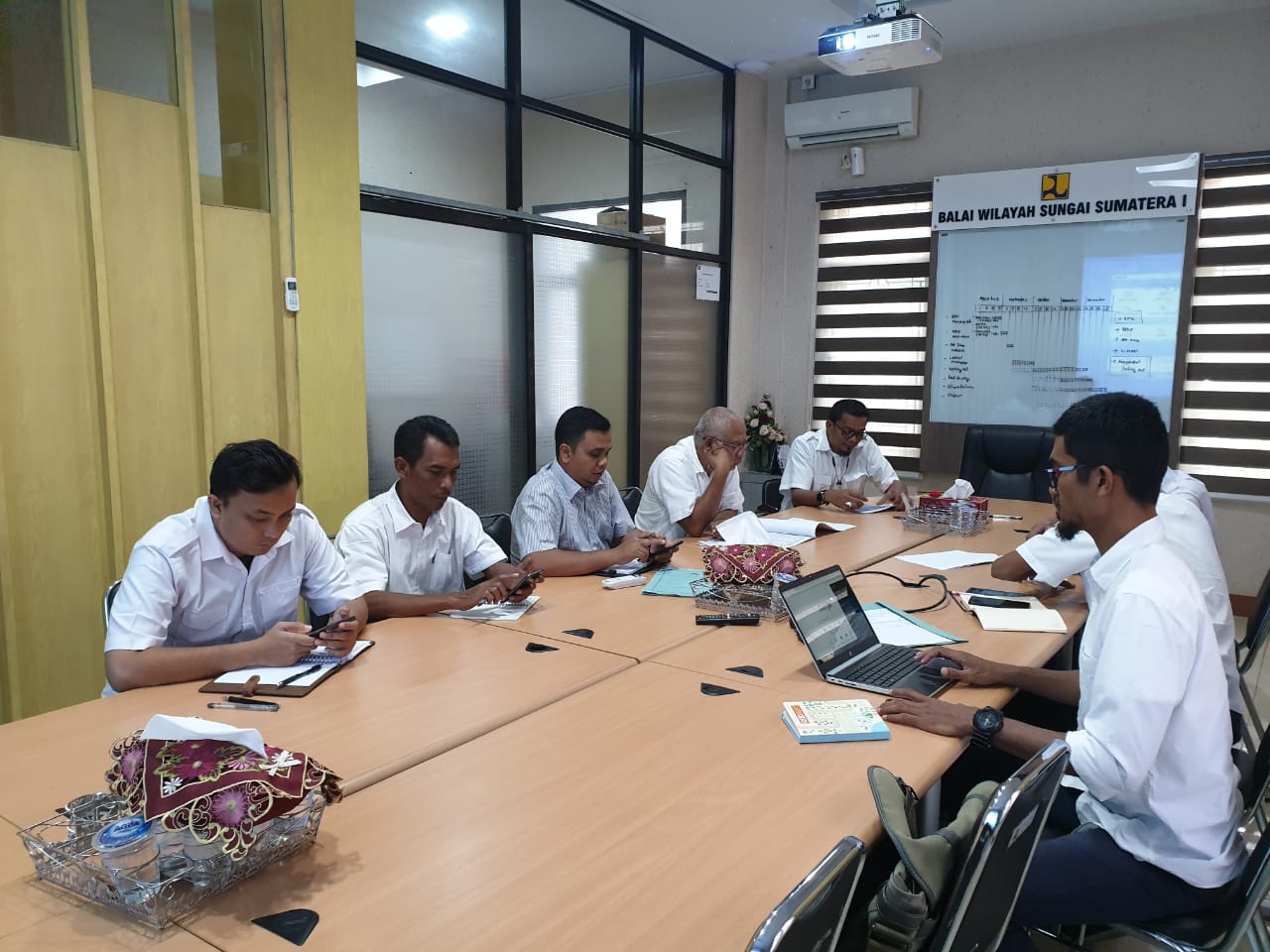 Rapat Sinkronisasi Pembangunan Air Baku di Propinsi Aceh