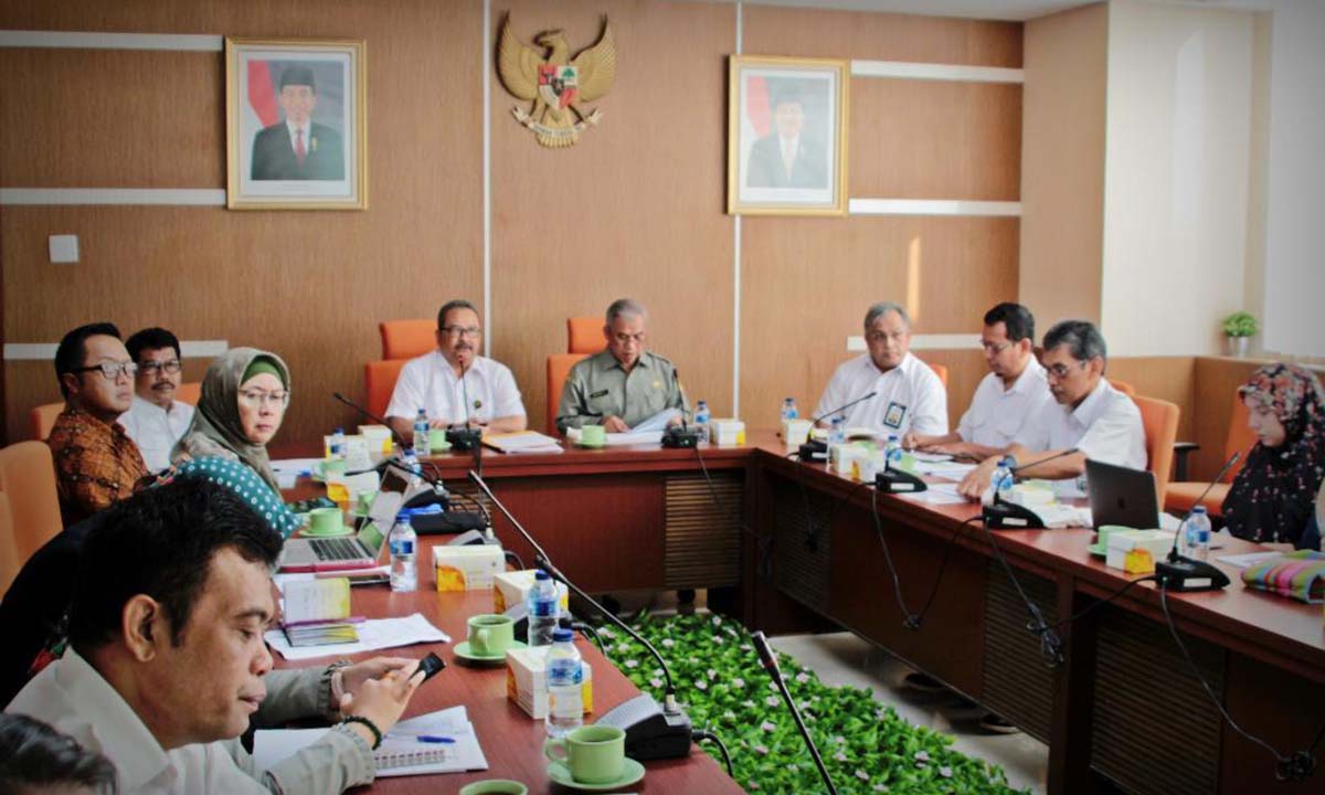 Foto Rapat Ditjen SDA dengan Kementerian Pertanian