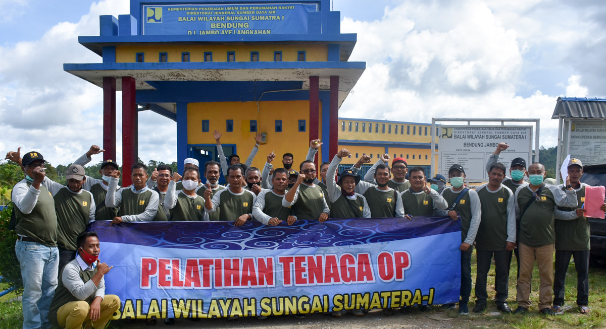 Pelatihan Tenaga OP BWS Sumatera 1 Tahun 2020