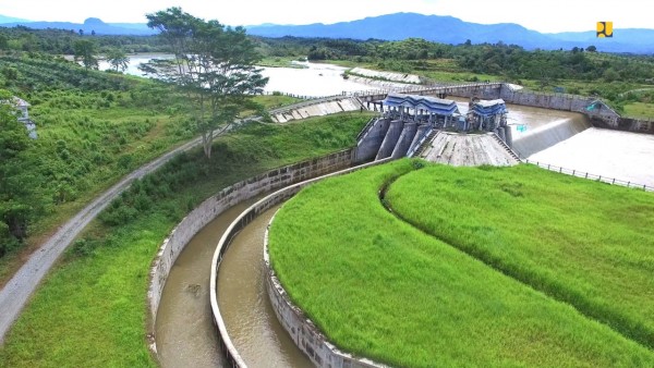  Bendung Lhok Guci di Kabupaten Aceh Barat Provinsi Aceh