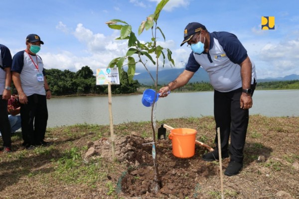 Wakil Menteri PUPR Jhon Wempi Wetipo pada kegiatan peringatan HAD ke-29 tahun 2021 