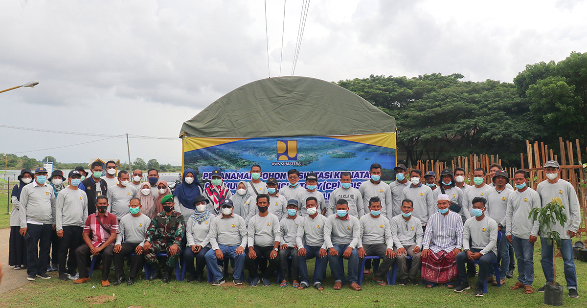 Foto Bersama Kegiatan CP DOISP II Bendungan Keuliling