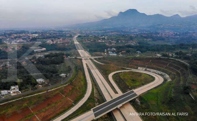 ILUSTRASI. Realisasi belanja infrastruktur sudah mencapai Rp 53 triliun sampai awal Juli 2021.