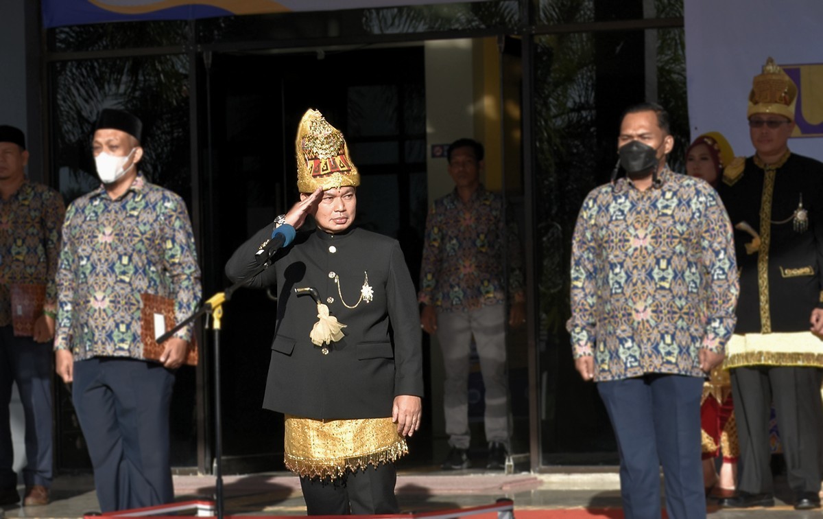 Inspektur Upacara, Kabalai BWS Sumatera I, Heru Setiawan