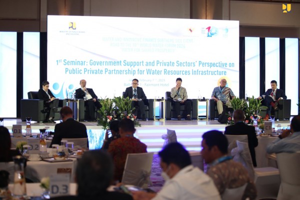 Kembangkan Pembiayaan Bidang Air, Kementerian PUPR Gelar Undang Investor di Seminar Water and Innovative Finance