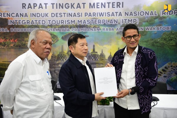 Kementerian PUPR Komitmen Selesaikan Dokumen Rencana Induk Destinasi Pariwisata Nasional