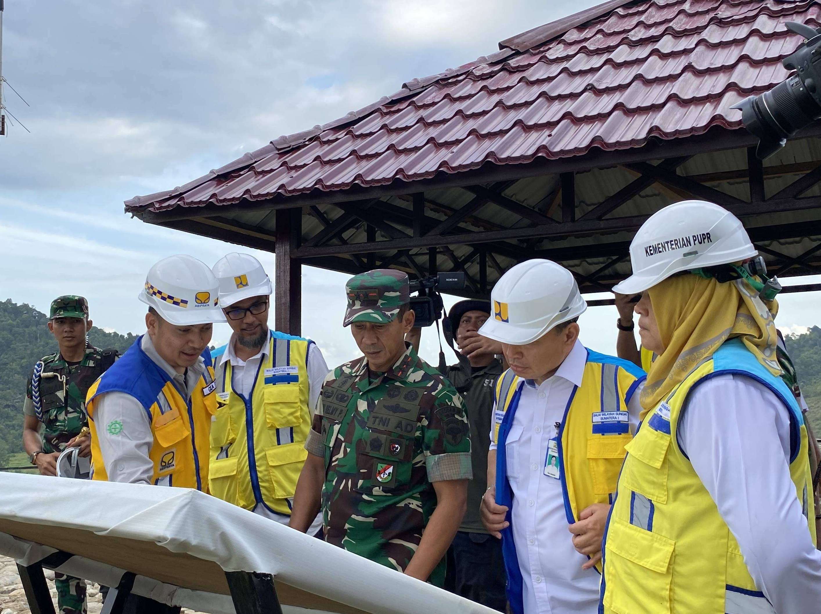 Pangdam Iskandar Muda Kunjungi Waduk Krueng Keureuto, disambut Kabalai BWS Sumatera I