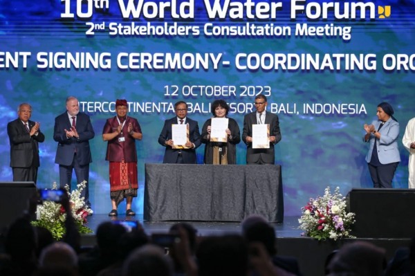 Pemerintah Indonesia Tandatangani Empat Kerja Sama Regional Menuju 10th World Water Forum 2024