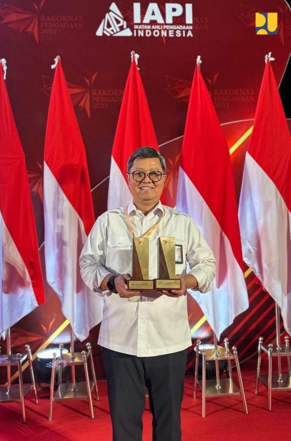 Raih Penghargaan Anugerah Pengadaan 2023, Kementerian PUPR Terus Dorong Digitalisasi PBJ