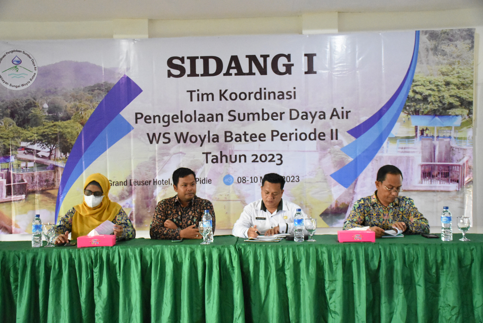 Sidang I TKPSDA WS Woyla-Batee Periode II Tahun 2023